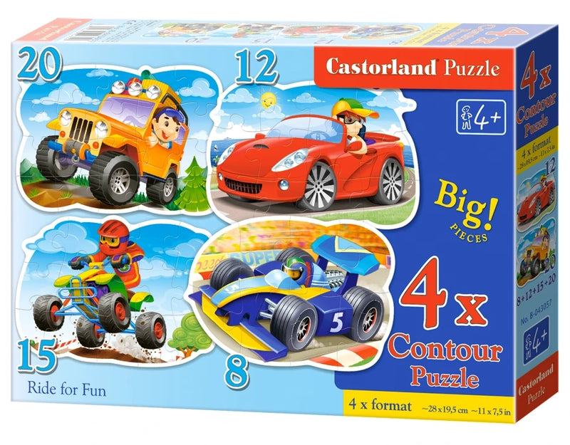 Castorland 4 x (8 -12-15-20) - Ride for Fun