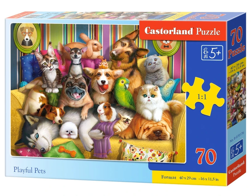 Castorland 70 - Playful Pets