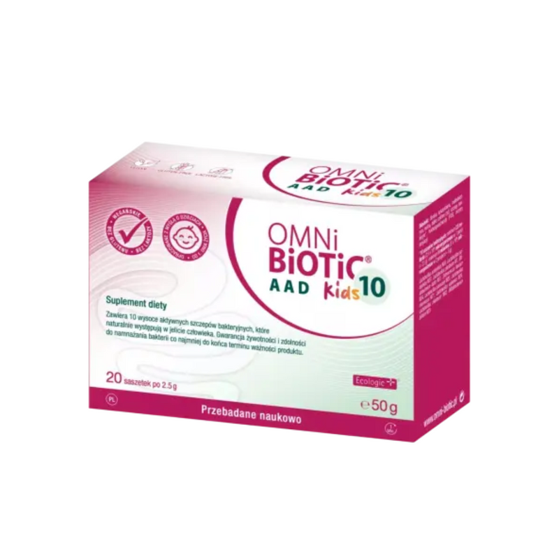 Omni Biotic 10 AAD Kids - Dla dzieci w trakcie i po antybiotykoterapii