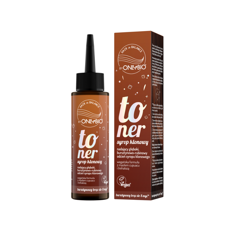 Hair In Balance By ONLYBIO Toner Syrop Klonowy 100 ml