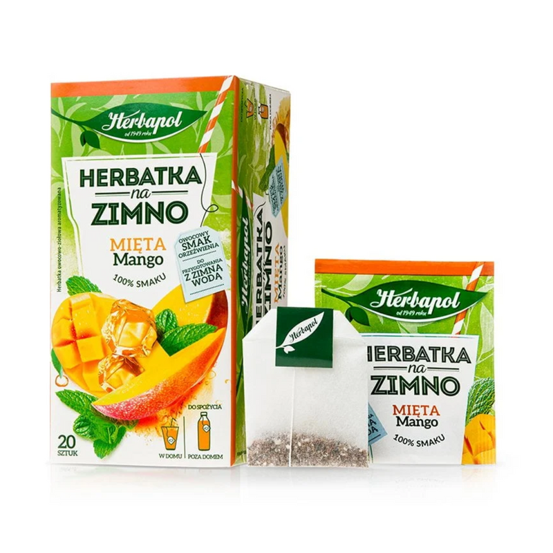 Herbata na zimno – Mięta Mango