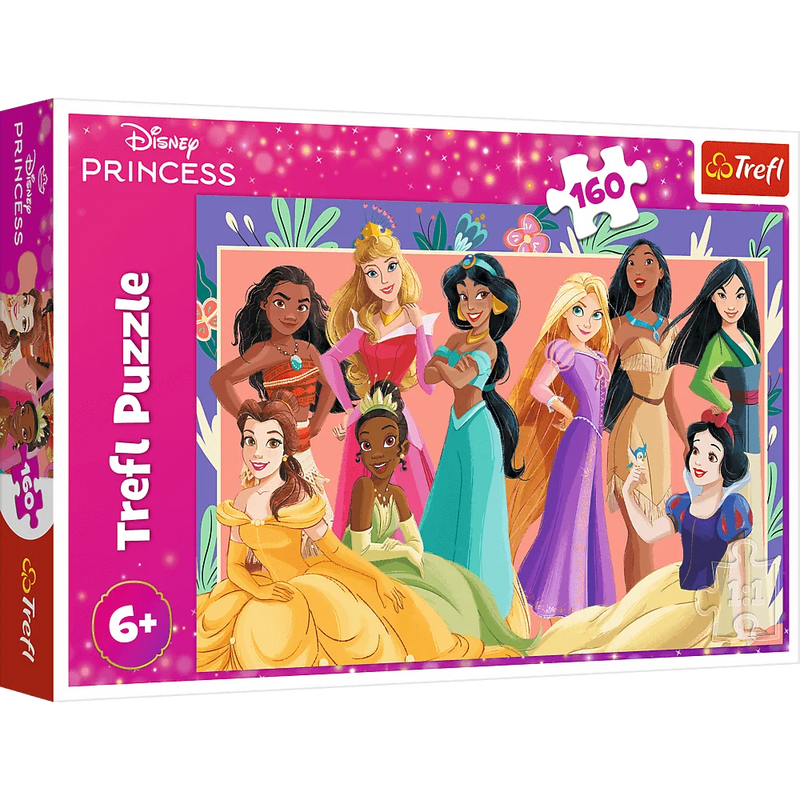 Trefl - Puzzle 160 el. Prawdziwe księżniczki