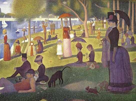 Clementoni, puzzle, Niedzielne Popołudnie na Wyspie Grande Jatte, 1000 el.