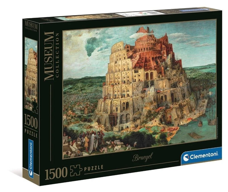 Clementoni, puzzle, Muzeum Breugel. Wieża Babel, 1500 el.