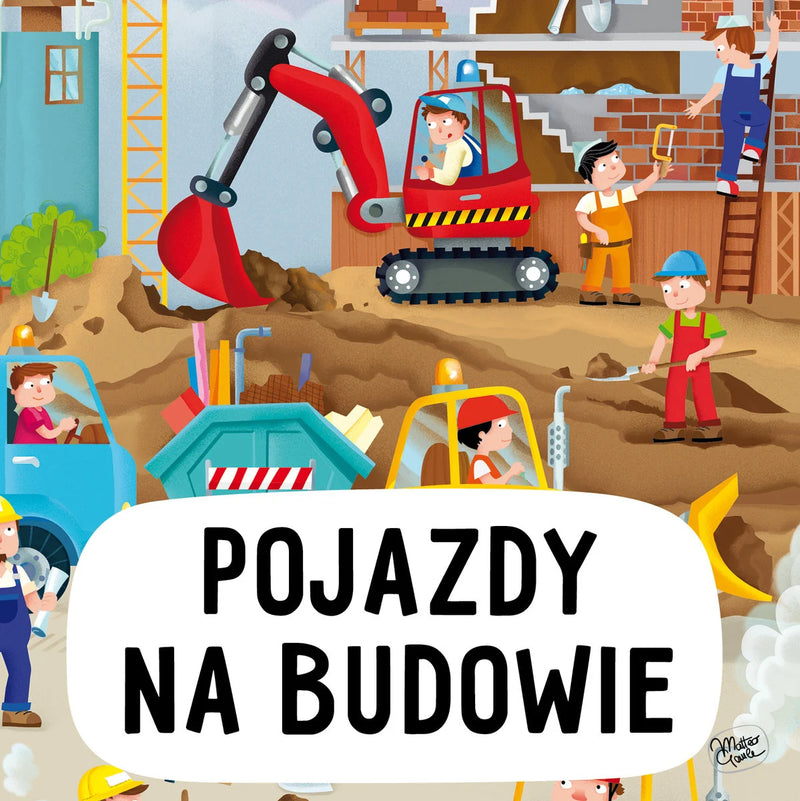 Wilga Play, puzzle, Na Okrągło, Pojazdy na budowie, 30 el. Wiek 3+