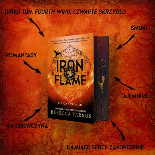 Iron Flame. Żelazny płomień. Empireum. Tom 2 -  Yarros Rebecca