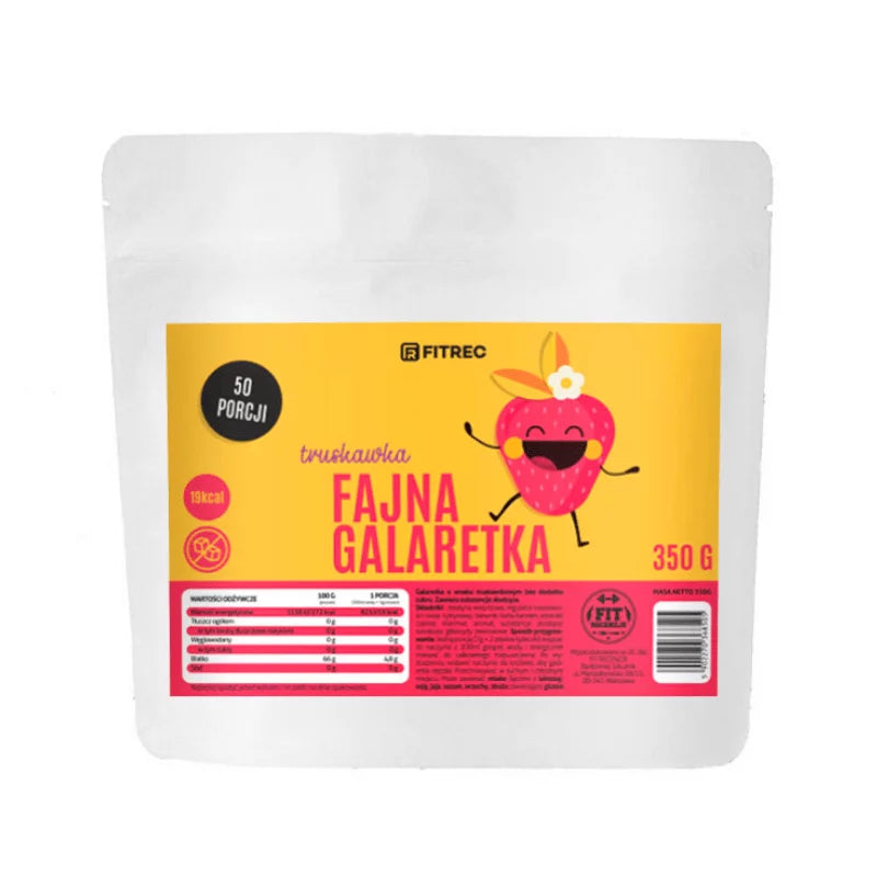 FITREC Fajna Galaretka Bez Cukru 350 g