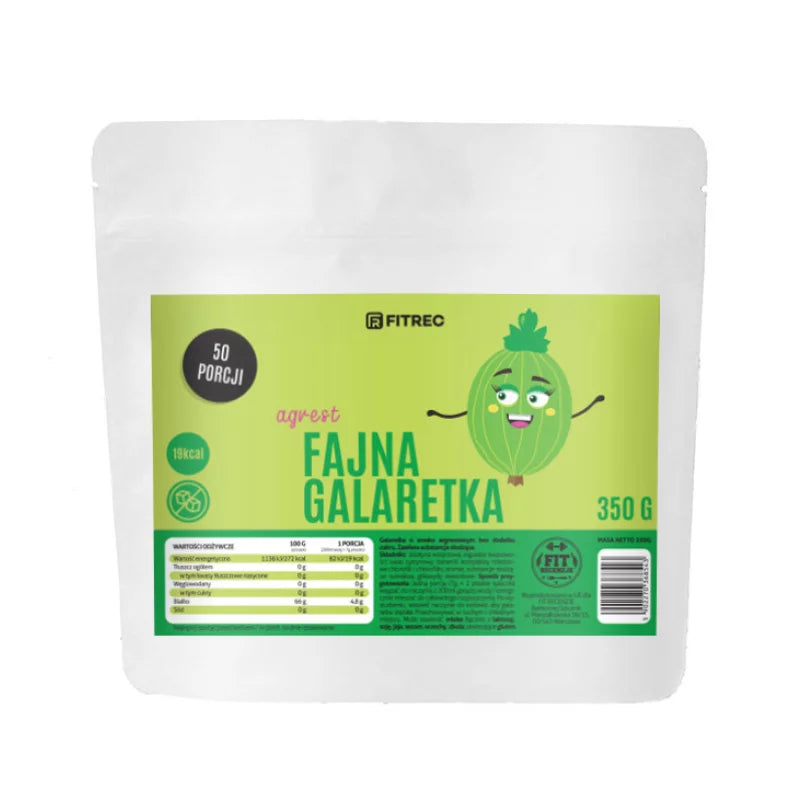FITREC Fajna Galaretka Bez Cukru 350 g