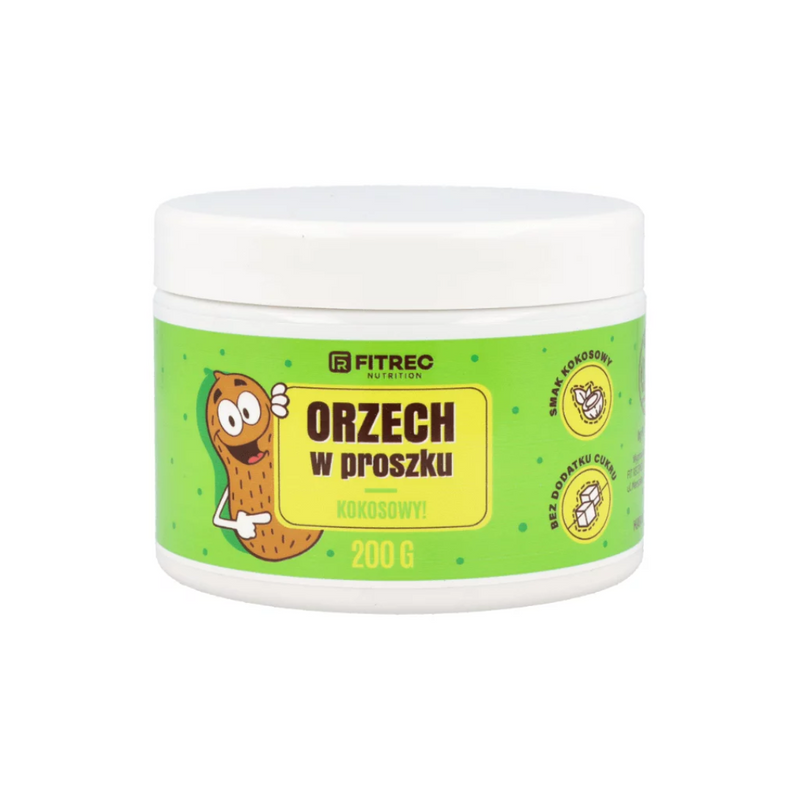 FITREC Orzech w Proszku Kokosowy 200g