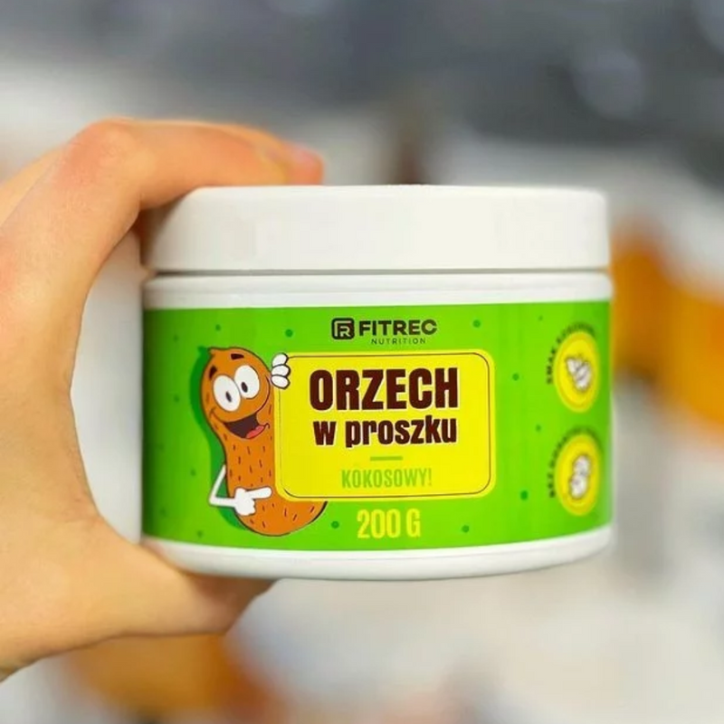 FITREC Orzech w Proszku Kokosowy 200g