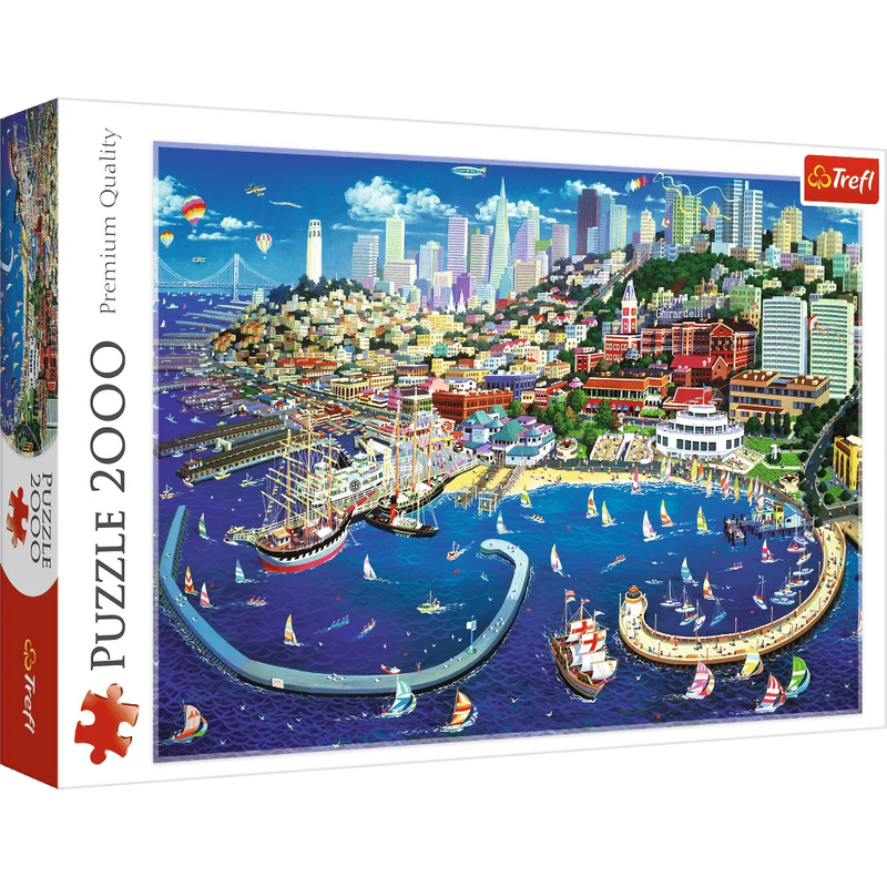 Puzzle 2000 el. Zatoka San Francisco