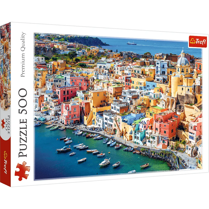 Puzzle 500 el. Procida, Kampania, Włochy