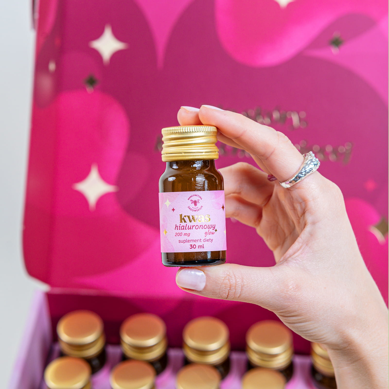 Kwas hialuronowy do picia Glow+ 900 ml