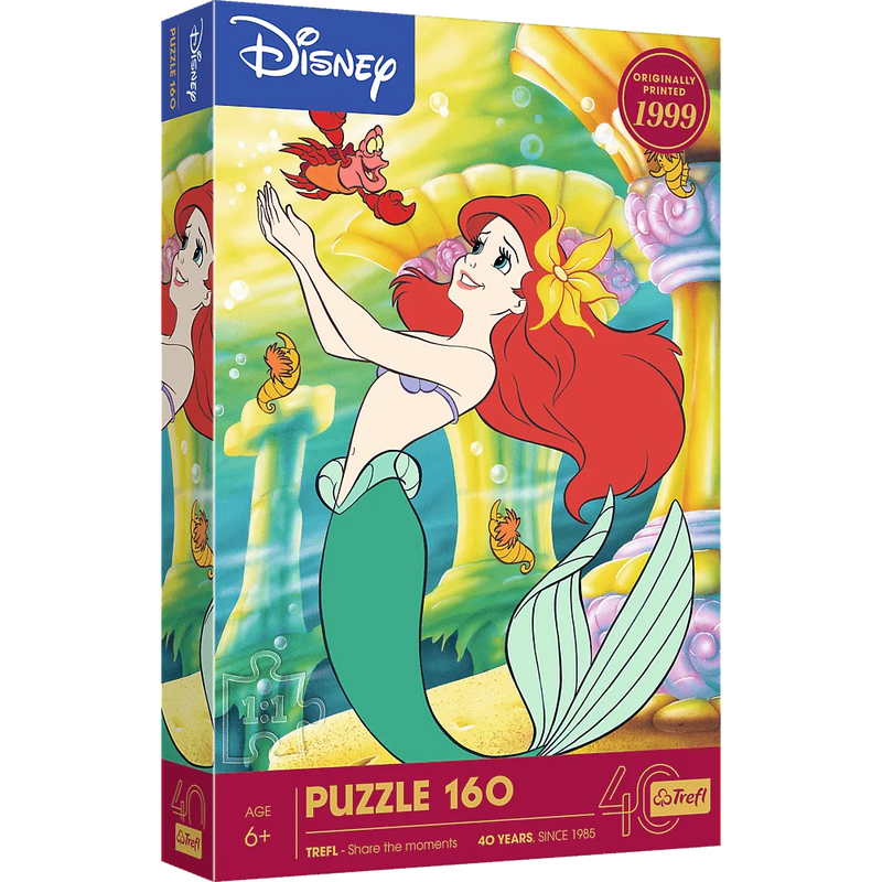 Trefl - Puzzle Disney 160 el. 40-lecie Trefl - Mała Syrenka