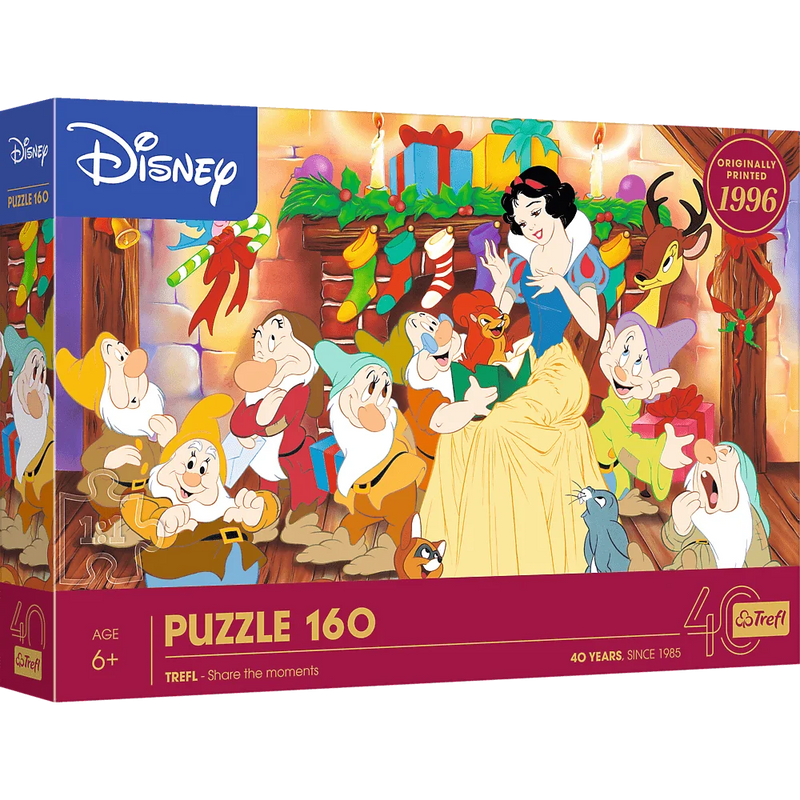 Trefl - Puzzle Disney 160 el. 40-lecie Trefl - Baśniowe święta
