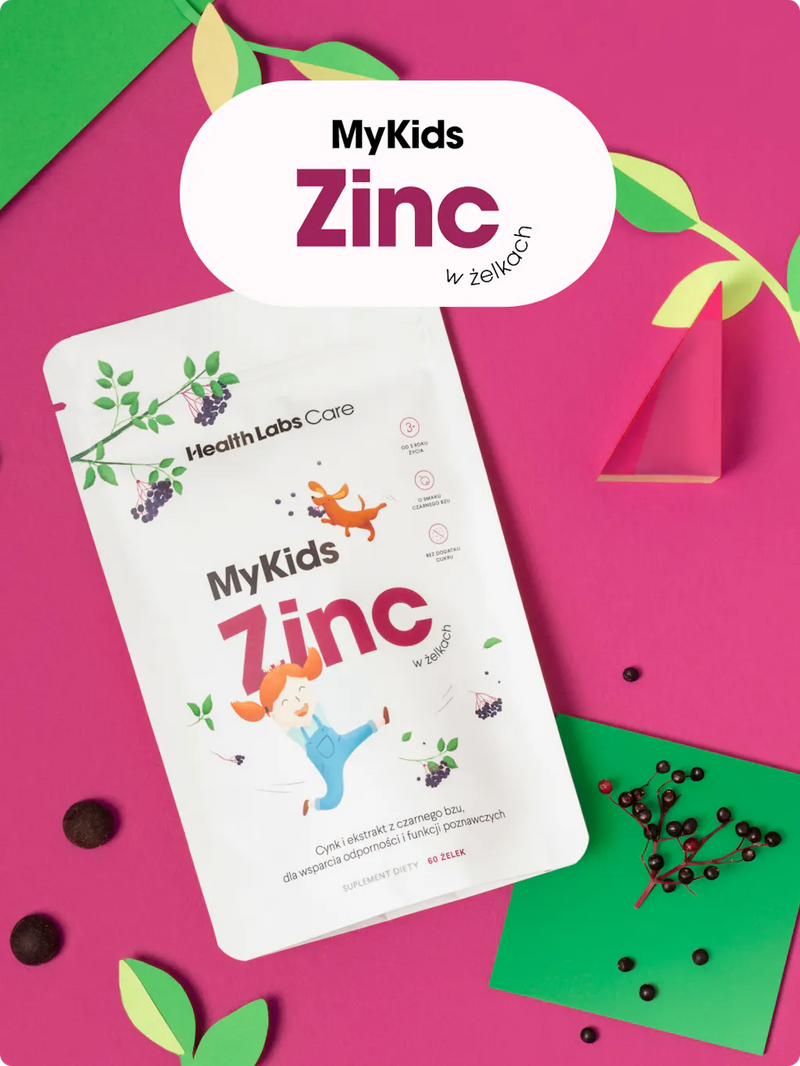 MyKids Zinc - Cynk dla dzieci w żelkach