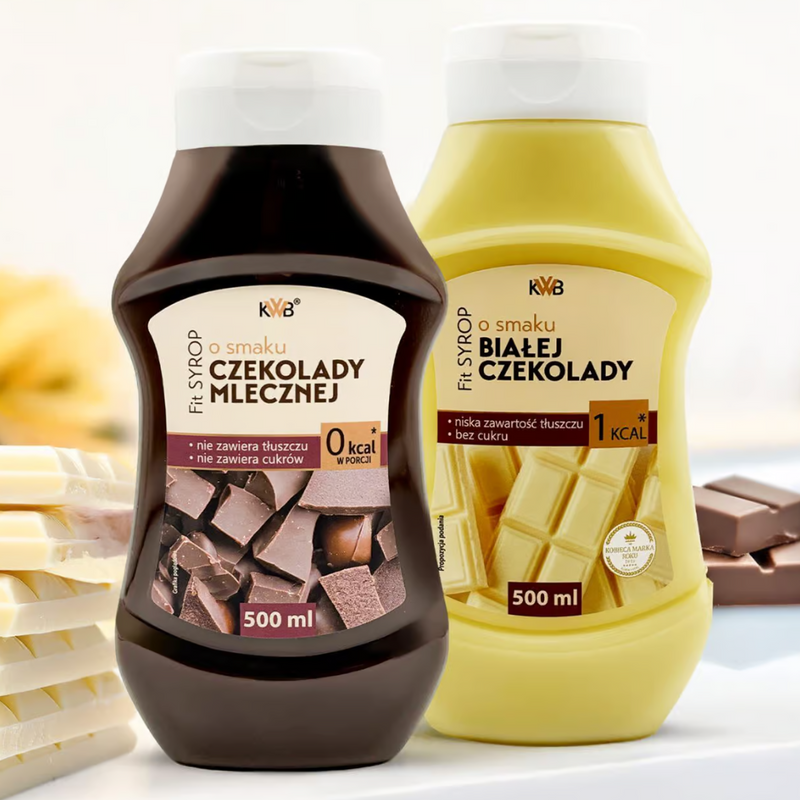 KWB syrop niskokaloryczny - mleczna czekolada 500 ml