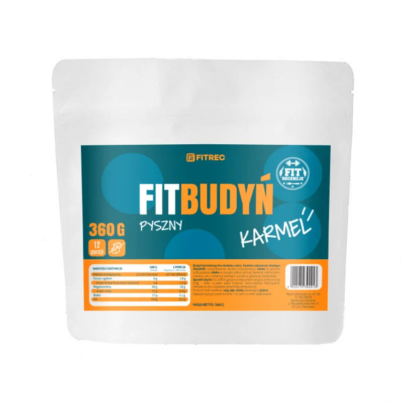 FITREC Fit Budyń Bez Cukru 360 g