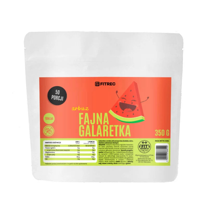 FITREC Fajna Galaretka Bez Cukru 350 g