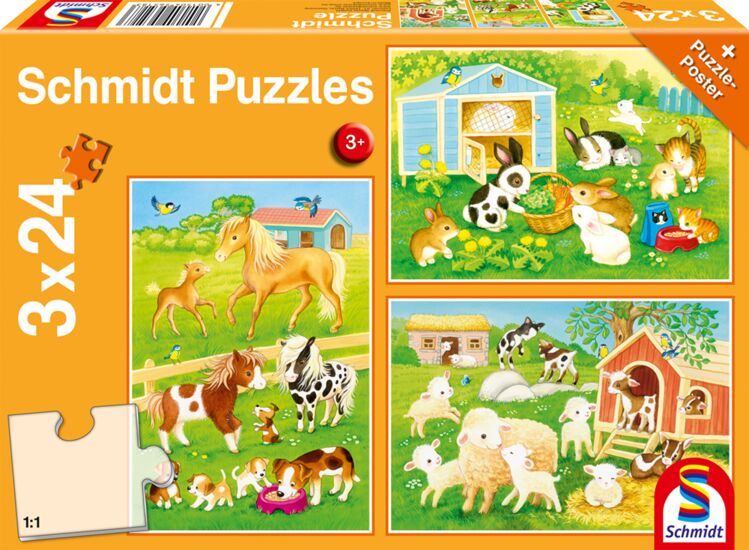Schmidt 3x24 - Denitza Gruber, My farmyard friends