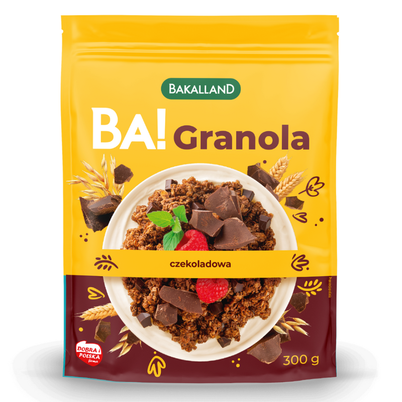 Bakalland BA! Granola czekoladowa 300 g