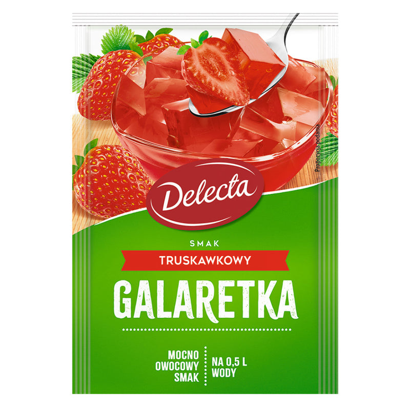 Delecta Galaretka smak truskawkowy 70g