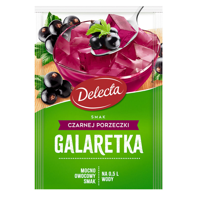 Delecta Galaretka smak czarnej porzeczki 70 g