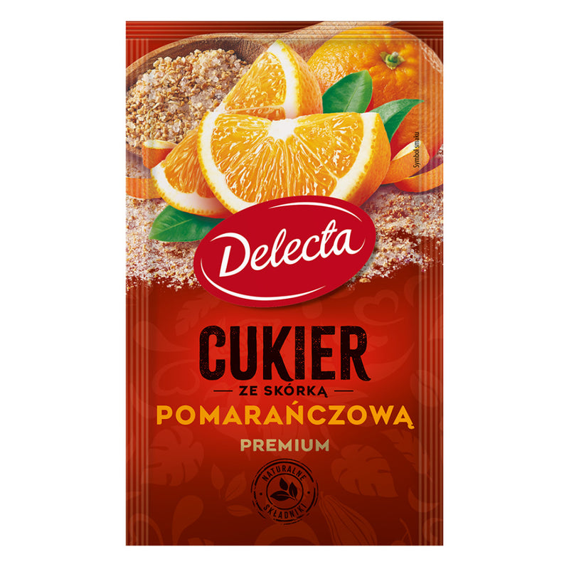 Delecta Cukier ze skórką pomarańczową 15 g