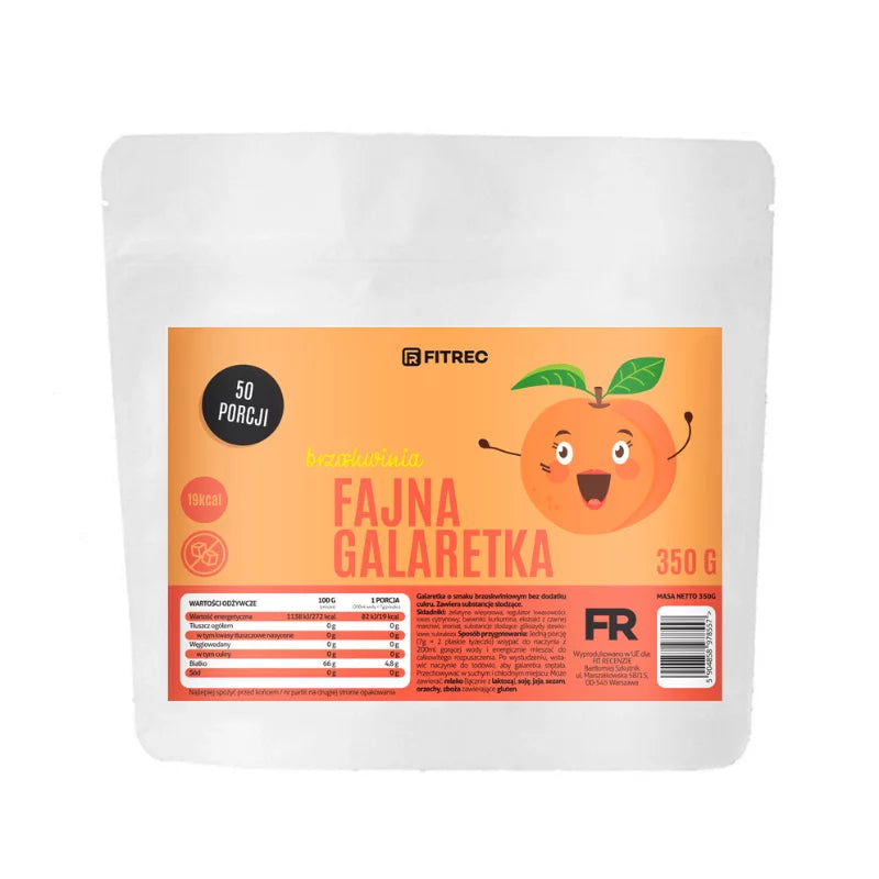 FITREC Fajna Galaretka Bez Cukru 350 g