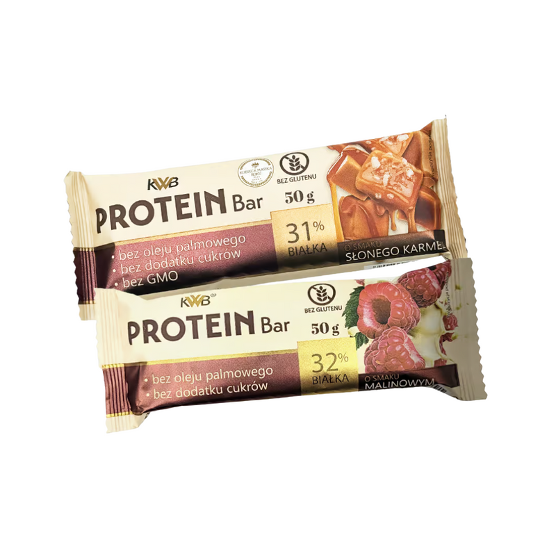 KWB Protein Bar – baton proteinowy w polewie czekoladowej 50 g