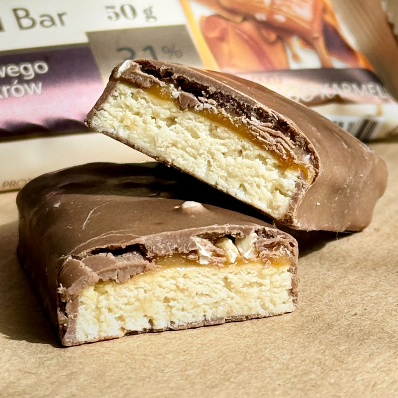KWB Protein Bar – baton proteinowy w polewie czekoladowej 50 g