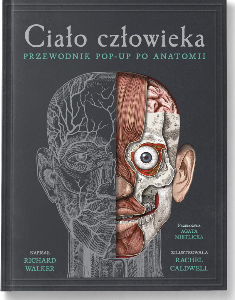 Ciało człowieka: przewodnik pop-up po anatomii - Richard Walker