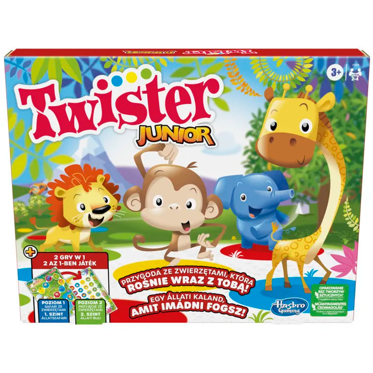 Hasbro, Twister Junior. Wiek 3+