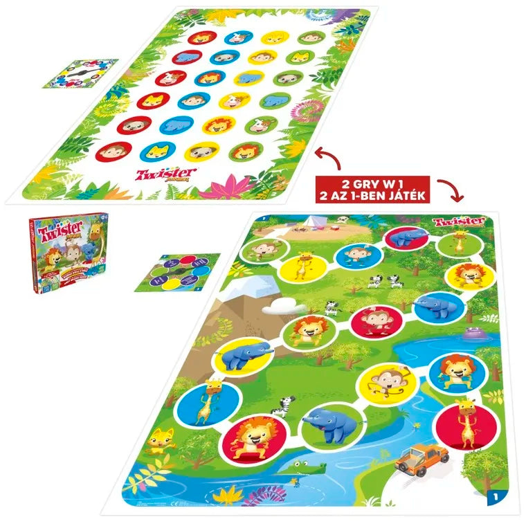 Hasbro, Twister Junior. Wiek 3+