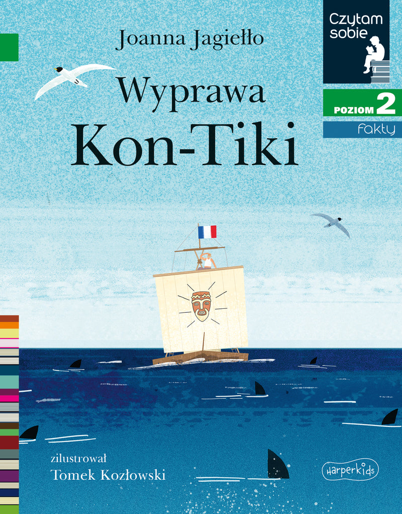 Wyprawa Kon-Tiki. Czytam sobie. Poziom 2 - Joanna Jagiełło