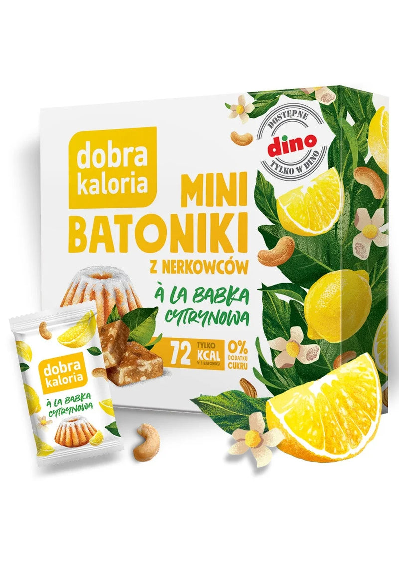 Mini batoniki à la babka cytrynowa - 102g