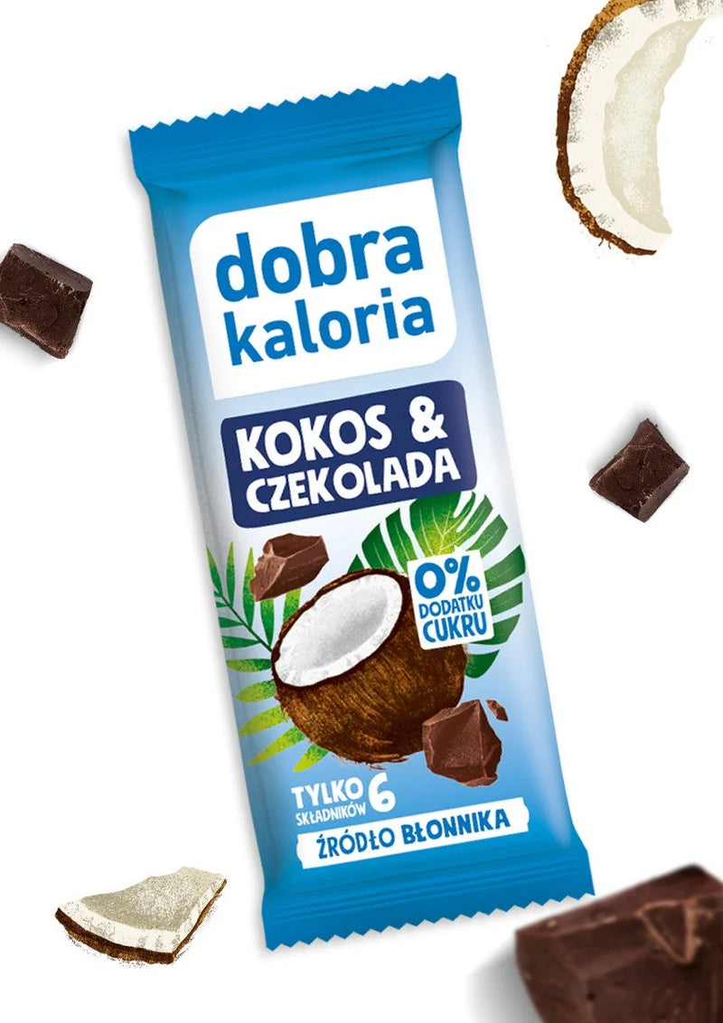 Baton kokos & czekolada 33g