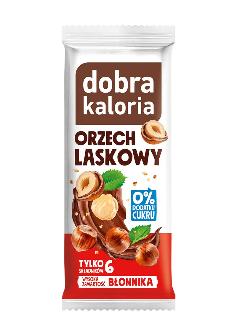 Baton orzech laskowy - 35g
