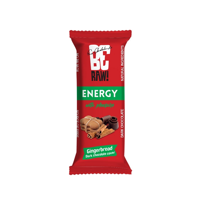 Baton Energetyczny BeRAW Energy Gingerbread Chocolate 40g