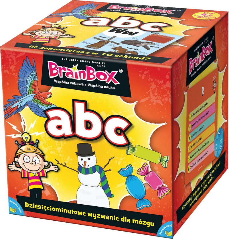 BrainBox abc, gra edukacyjna, Rebel