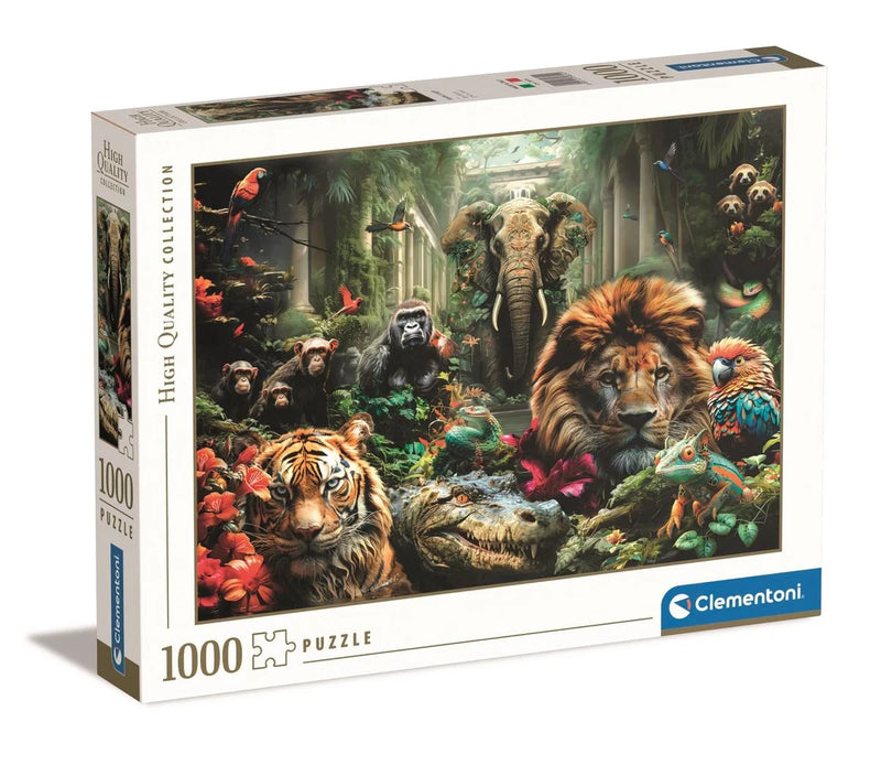 Clementoni, Puzzle, High Quality, Mystic Jungle, 1000 el.