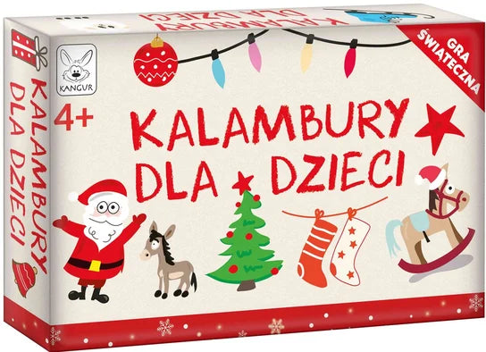 Kalambury Dla Dzieci Świąteczna gra planszowa Kangur