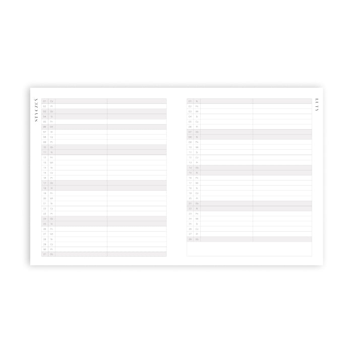 Kalendarz Self-Care Year 2026 Ewy Chodakowskiej