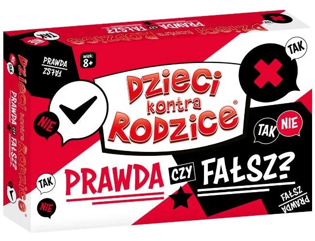 Dzieci kontra Rodzice Prawda czy fałsz? Wiek 8+