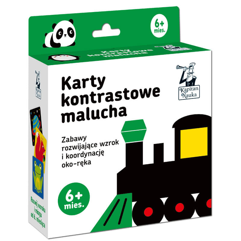 Karty kontrastowe malucha (6+ mies.)