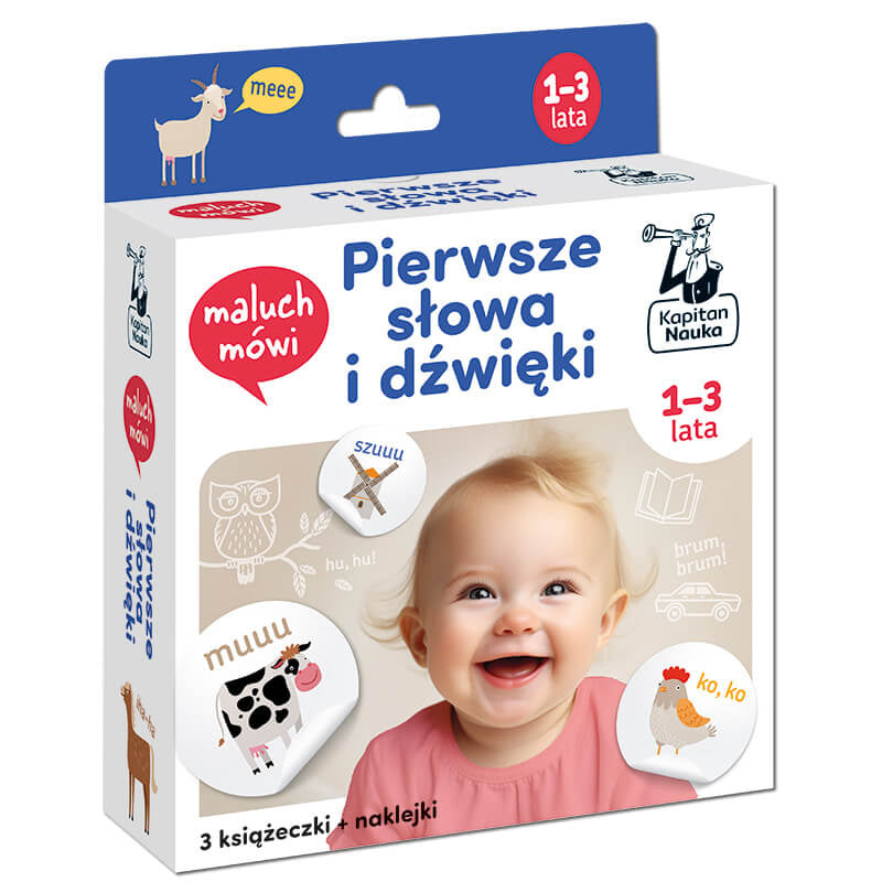 Maluch mówi. Pierwsze słowa i dźwięki