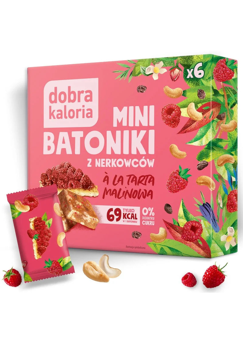 Mini batoniki à la tarta malinowa - 102g