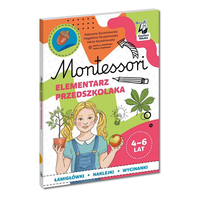 Montessori. Elementarz przedszkolaka