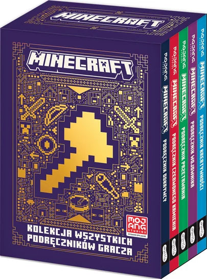 Pakiet: Minecraft. Kolekcja wszystkich podręczników gracza - Jelley Craig McBrien Thomas Mojang