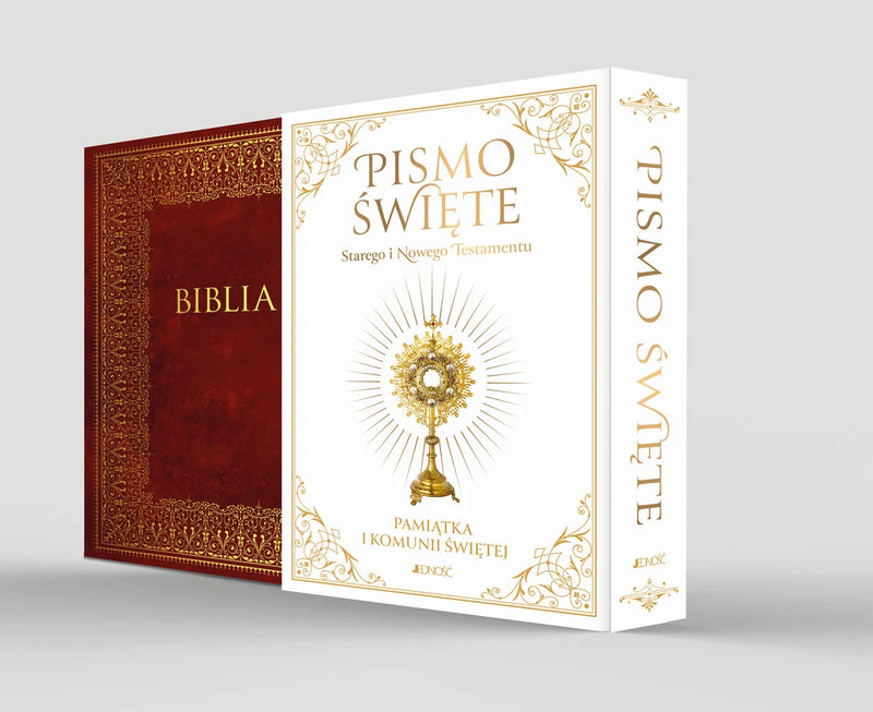 Pismo Święte Starego i Nowego Testamentu. Biblia Domowa.. Pamiątka I Komunii Świętej Opracowanie zbiorowe